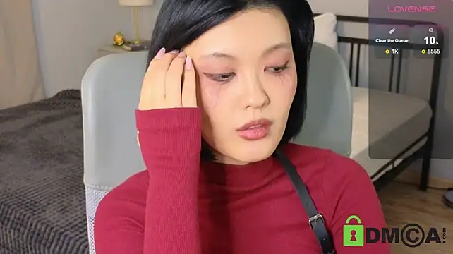 JaniceRobinson - Drooling Ahegao from kitten + moans